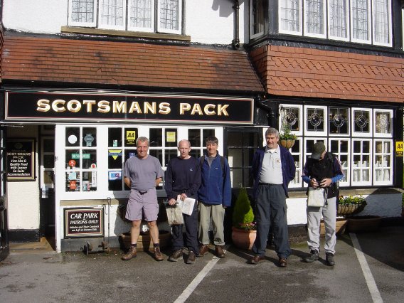Outside the Scotsman's Pack