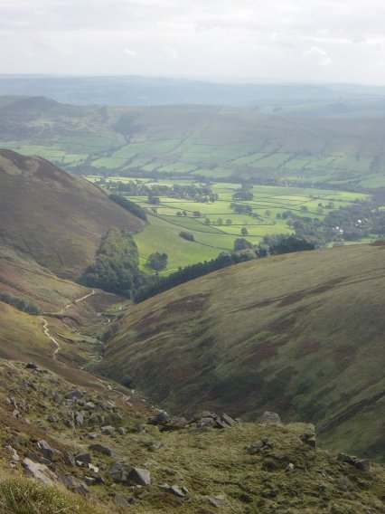 View from Grindsbrook Clough.