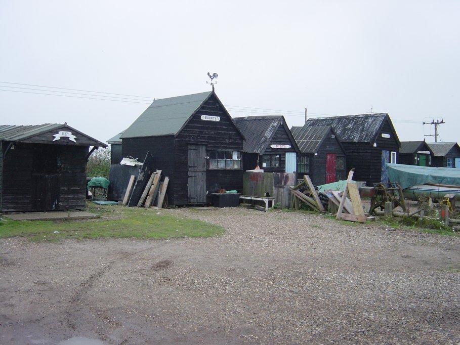 Fishermen's huts