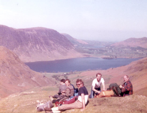 Whiteless Pike, Crummock Water (I can see Paul Keech, Mick Parish & Alan Wilson. Do you know who else?).
